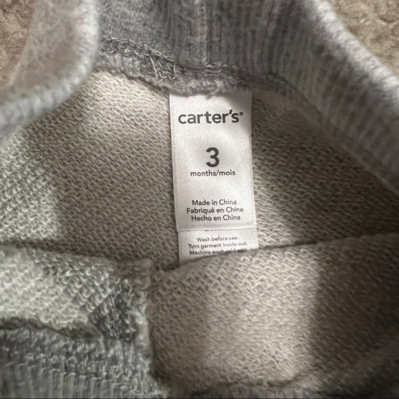 Carter’s 3m Gray Sweatpants and Hoodie - Picture 4 of 7
